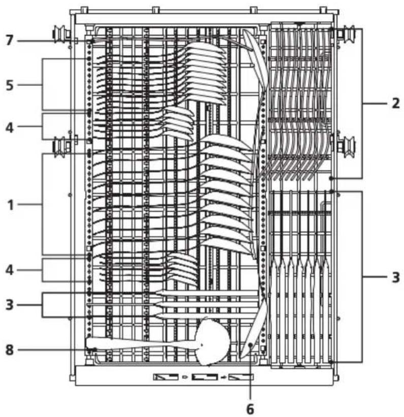 GORENJE GV583C11 - Galda piederumu plaukts: - 1