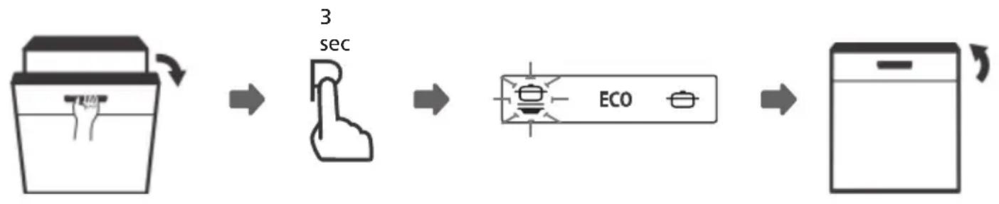 GORENJE GV583C11 - Programmas maina cikla laikā - 1