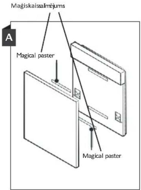 Magiskaisalmejums Magical paster Magical paster