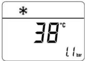 * 38°C 11bar