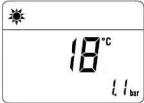 18°C 1.1bar