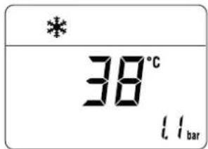 *38°C 11bar