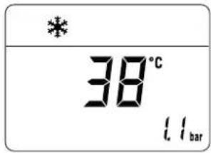 * 38°C 11bar