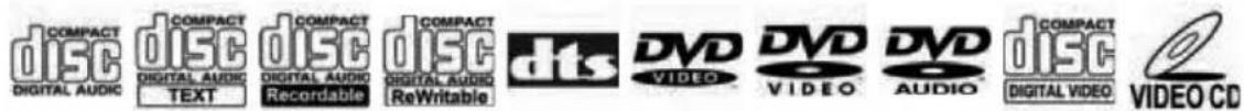 COMPACT DISC DIGITAL AUDIO COMPACT DISC DIGITAL AUDIO COMPACT DISC DIGITAL AUDIO ReWritable Dts DVD VIDEO DVD VIDEO COMPACT DISC DIGITAL VIDEO VIDEO CD