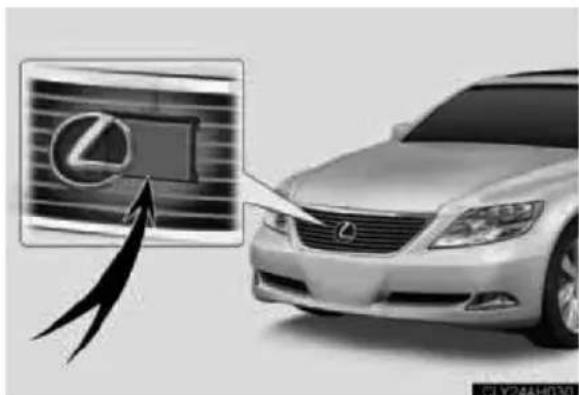 LEXUS LS 600h L (2007) - Radara sensors - 1