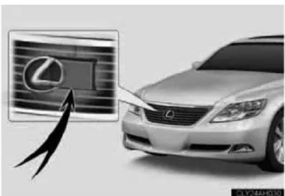 LEXUS LS 600h (2007) - Radara sensors - 1