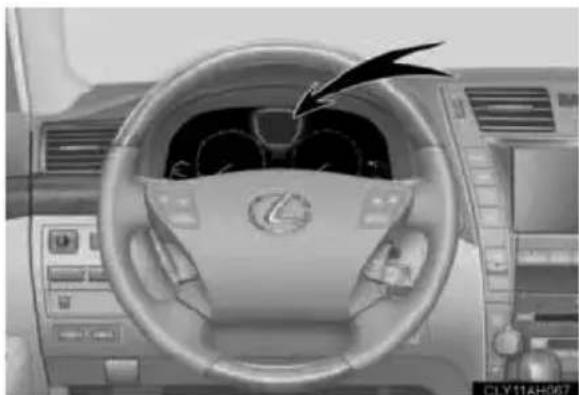 LEXUS LS 600h (2007) - Hibrīdais brīdinājuma ziņojums - 1