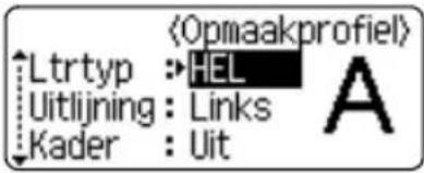 BROTHER PT-2730VP - Blokopmaken gebruiken - 1
