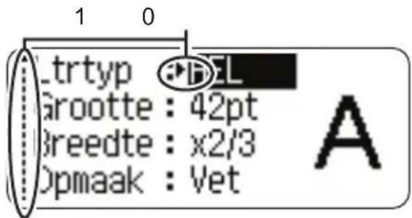1 0 .trtyp DEL Grootte : 42pt Breedte : x2/3 Opmaak : Vet A