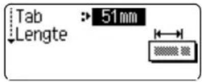 Tab Lengte : 51 mm