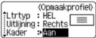 BROTHER PT-2730VP - Blokopmaken gebruiken - 2