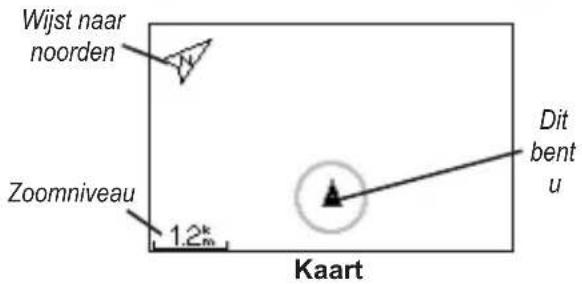 Wijst naar noorden Zoomniveau 1.2# Kaar Dit bent u