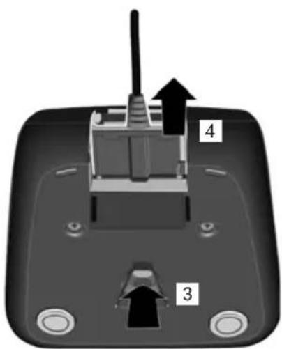 GIGASET C610 Silky - Lader (indien meegeleverd) aansluiten - 2