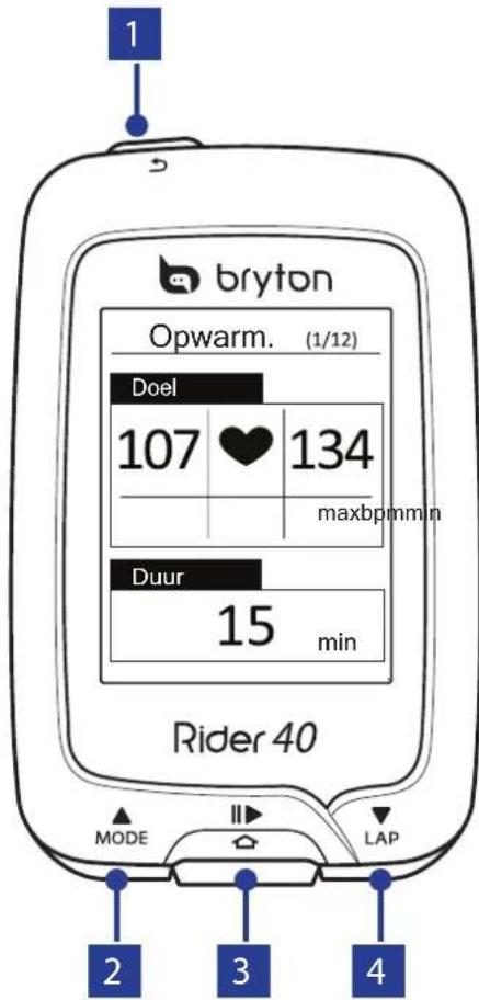 Bryton Rider 40T - Uw Rider 40 - 1