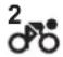 Bryton Rider 40E - Statuspictogrammen - 2