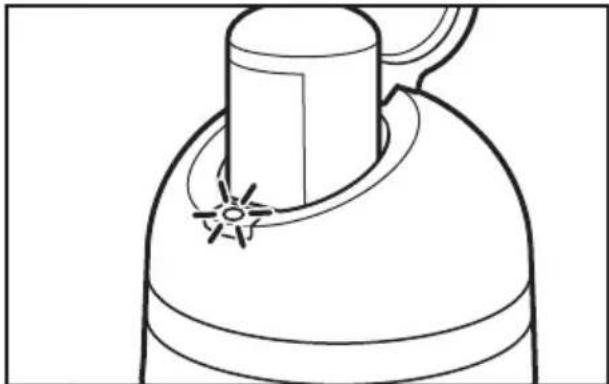 KITCHENAID Staafmixer Onyx - Vóór het eerste gebruik: De batterij opladen - 4