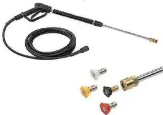 PowerPlus POWXG9007 - Instellen van het spuitpatroon - 1