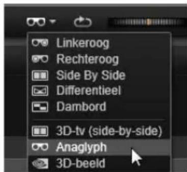 Linkeroog Rechteroog Side By Side Differentieel Dambord 3D-tv (side-by-side) Anaglyph 3D-beeld