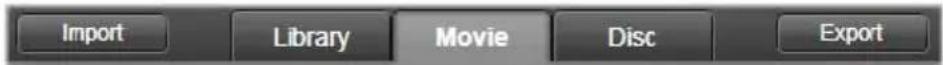 Import Library Movie Disc Export