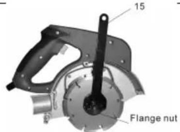 15 Flange nut