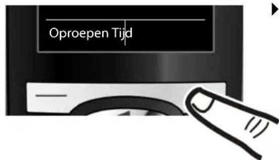 GIGASET C610A Silky - Datum en tijd instellen - 1