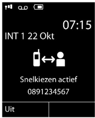 GIGASET C610A Silky - Oproep naar: - 1