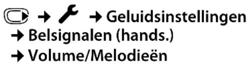 GIGASET C610A Silky - Volume/melodie instellen - 1