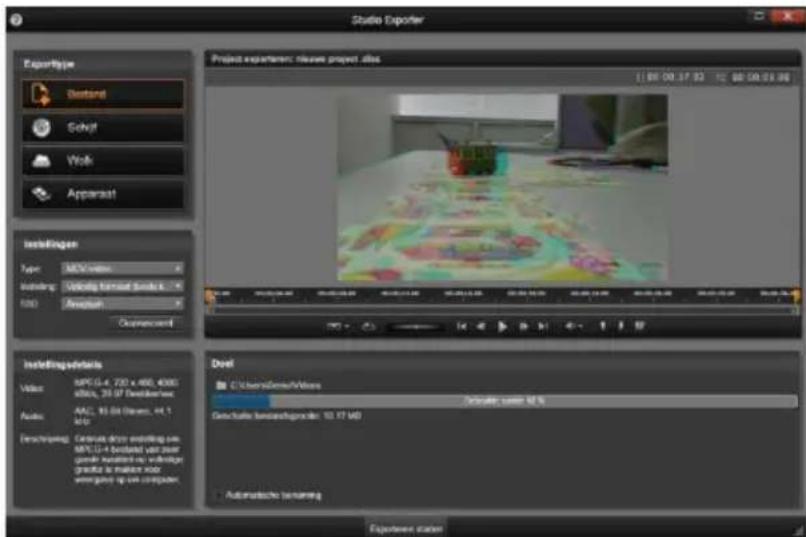 PINNACLE Studio 16 Plus - De Exporter - 2