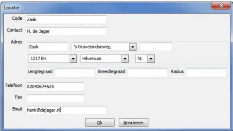 Nedsoft RittenRegistratie 2013 Pro - Handmag een eerste rit invoeren: - 4