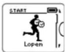 POLAR RC3 GPS HRM Tour de France - De trainingscomputer zoekt naar de signalen van de GPS-satelliet of de sensor - 2