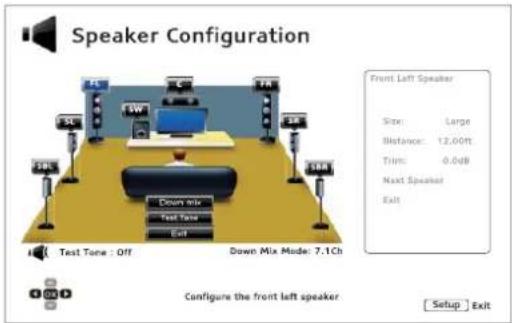 CAMBRIDGE 752BD - Speakerconfiguratie (alleen 7.1 kanaal analoge audio-uitgang) - 1
