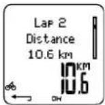 POLAR CS600X GPS - SneTheid in km/u - 1