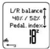 POLAR CS600X GPS - Fietsefficiëntie - 1