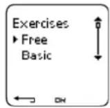 POLAR CS600X GPS - Trainingstypen - 1