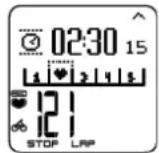POLAR CS600X GPS - Grafiek - 1