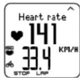 POLAR CS600X GPS - Display inzoomen - 1