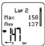 POLAR CS600X GPS - Tijd - 1