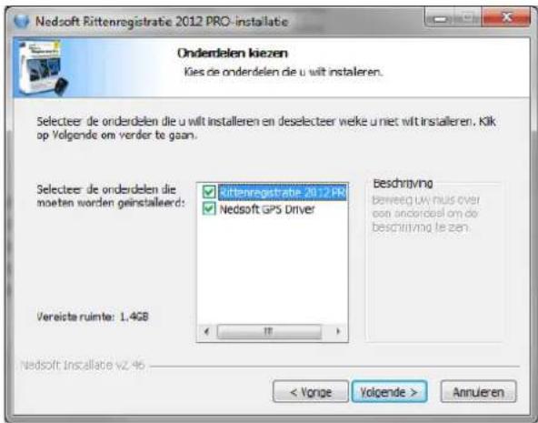 Nedsoft RittenRegistratie 2012 Pro - Stap 1: - 1