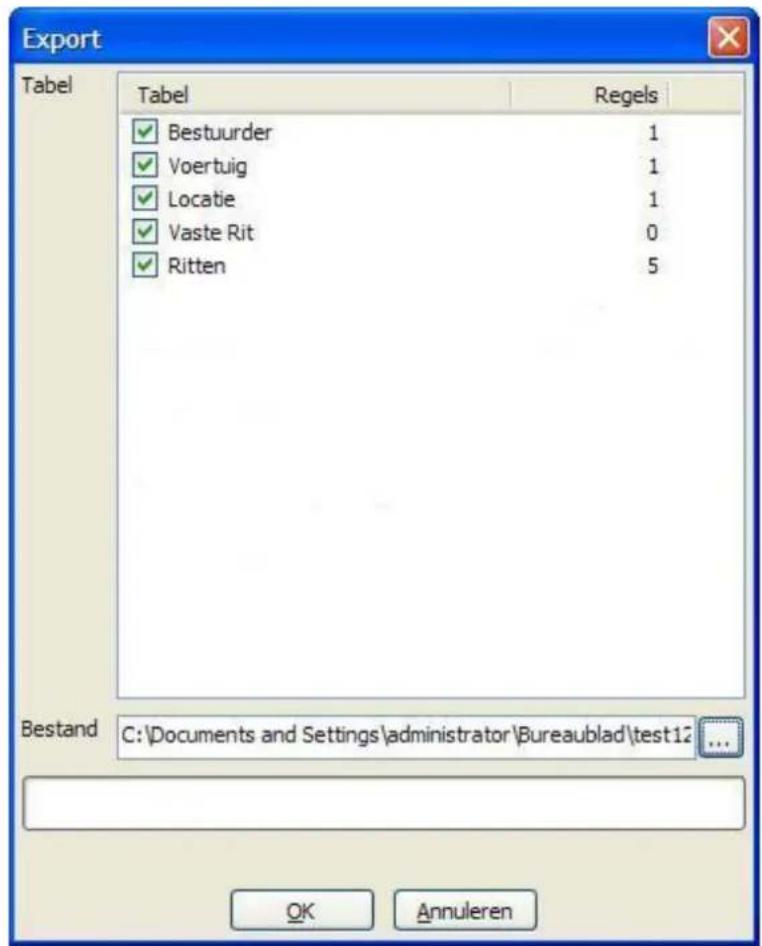 Nedsoft RittenRegistratie 2012 Pro - Backup & Restore - 2