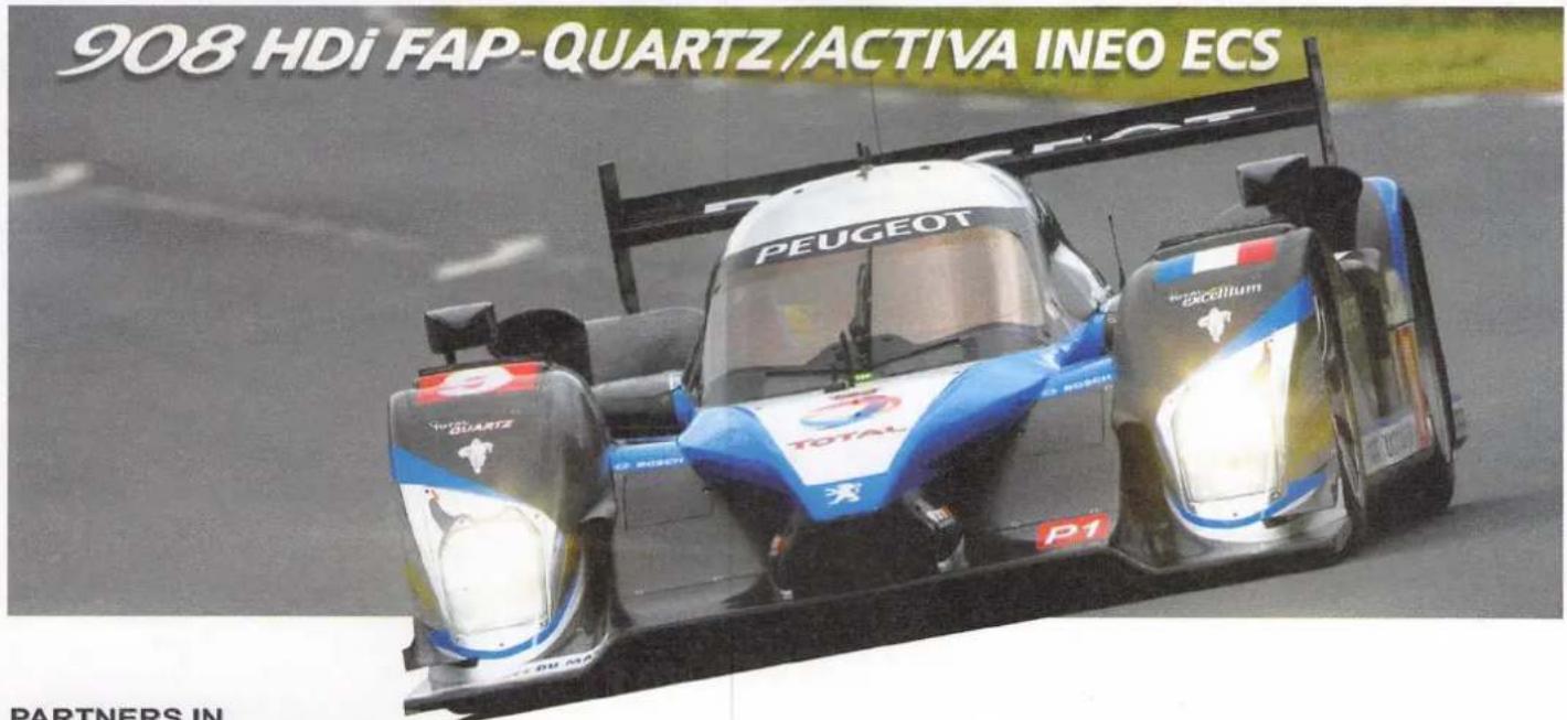 908 HDi FAP-QUARTZ /ACTIVA INEO ECS PEUGEOT TOTAL P1 HACOCELLUM PARTNERS IN