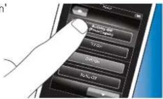 PHILIPS SRT9320 Ultra touch - Activiteiten selecteren - 2
