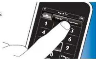 PHILIPS SRT9320 Ultra touch - Favorieten instellen - 1
