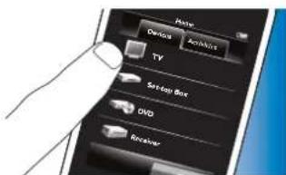 PHILIPS SRT9320 Ultra touch - Apparaten selecteren - 2