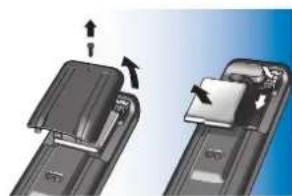 PHILIPS SRT9320 Ultra touch - De batterij vervangen: - 2