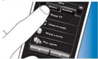 PHILIPS SRT9320 Ultra touch - Apparaten instellen - 1