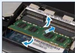 SAMSUNG NP350V5C - Een geheugenmodule verwijderen - 1