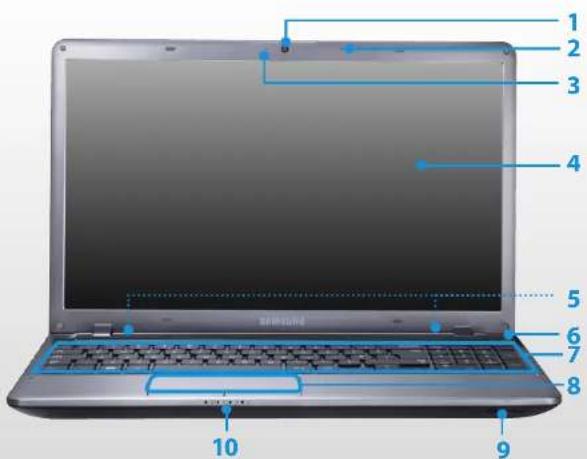 SAMSUNG NP350V5C - Vooraanzicht - 2