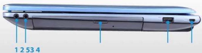 SAMSUNG NP350V5C - Rechter aanzicht - 2