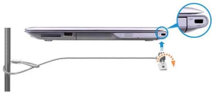 SAMSUNG NP530U3C - De beveiligingssleuf gebruiken(optioneel) - 1