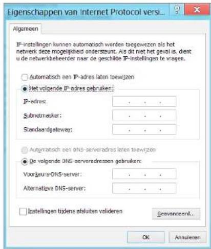 SAMSUNG NP700Z7CH - Configureer de IP-instellingen. - 1